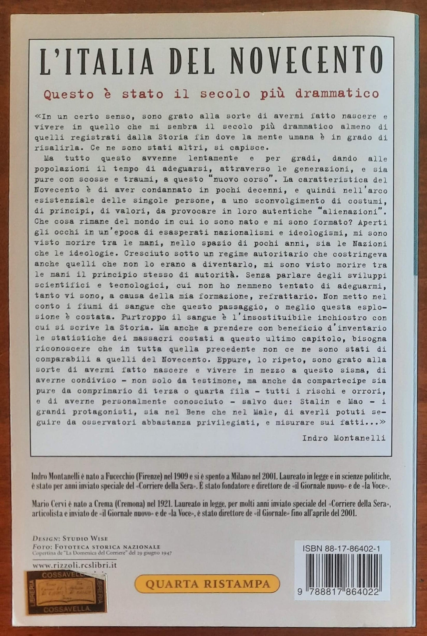L'Italia del Novecento. Un viaggio lucido e disincantato attraverso il Ventesimo secolo