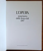 L'Opera. Repertorio della lirica dal 1597 - Mondadori