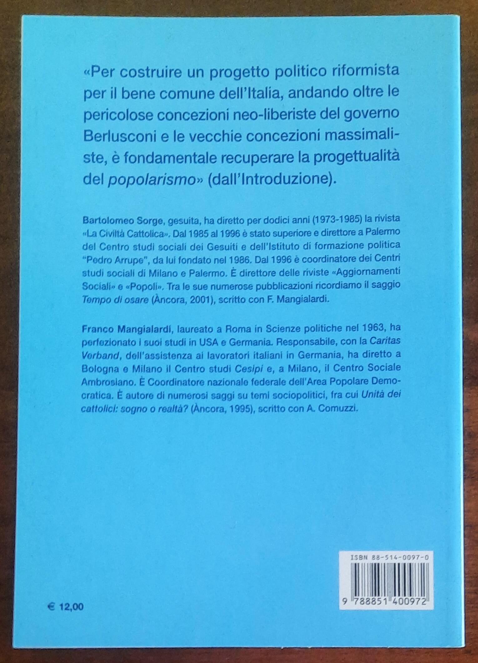 L’Ulivo che verrà. Un progetto nuovo per l’Italia - Ancora Editrice