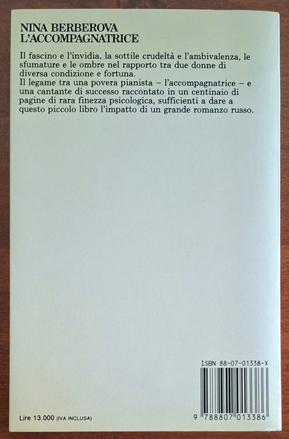 L'accompagnatrice - di Nina Berberova - Feltrinelli