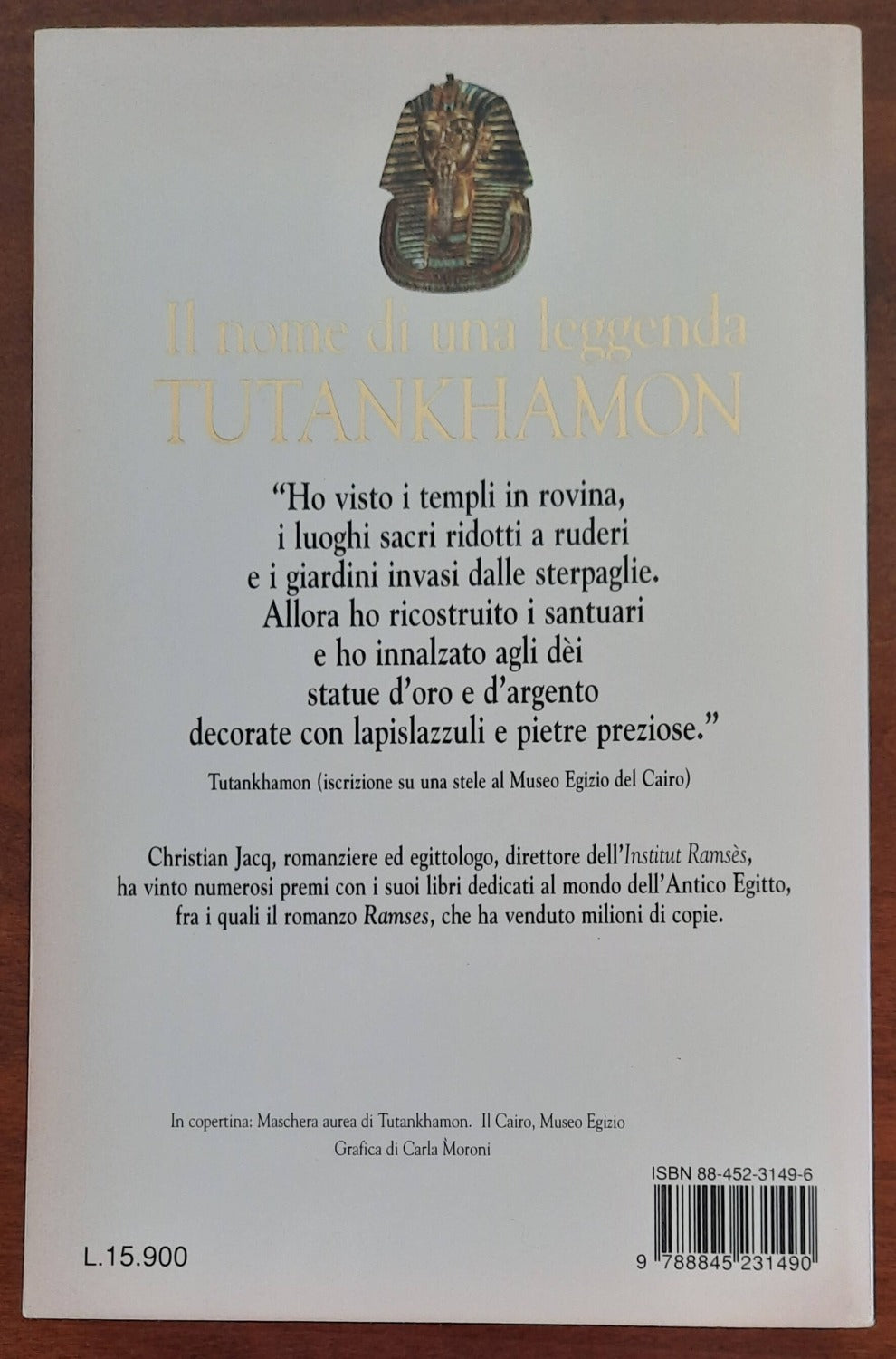 L’ affare Tutankhamon. Mezzo secolo di drammi e passioni