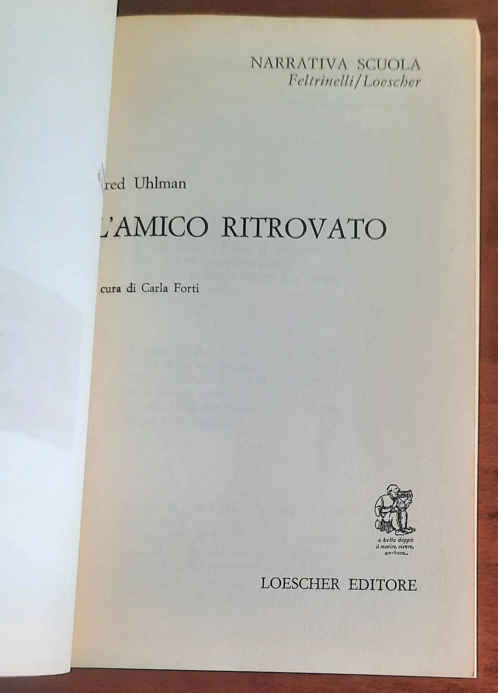 L’amico ritrovato - Feltrinelli