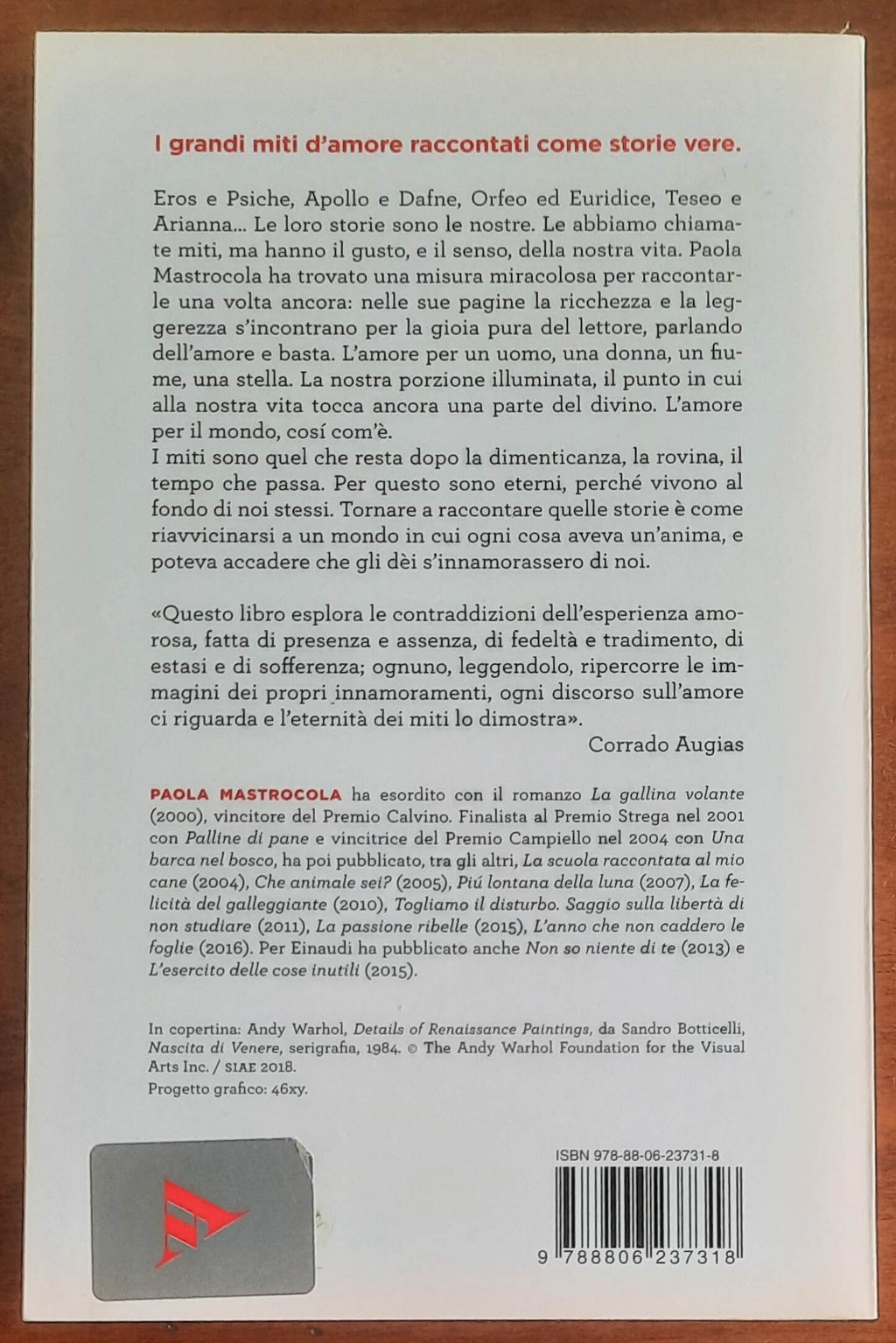 L’amore prima di noi - di Paola Mastrocola - Einaudi