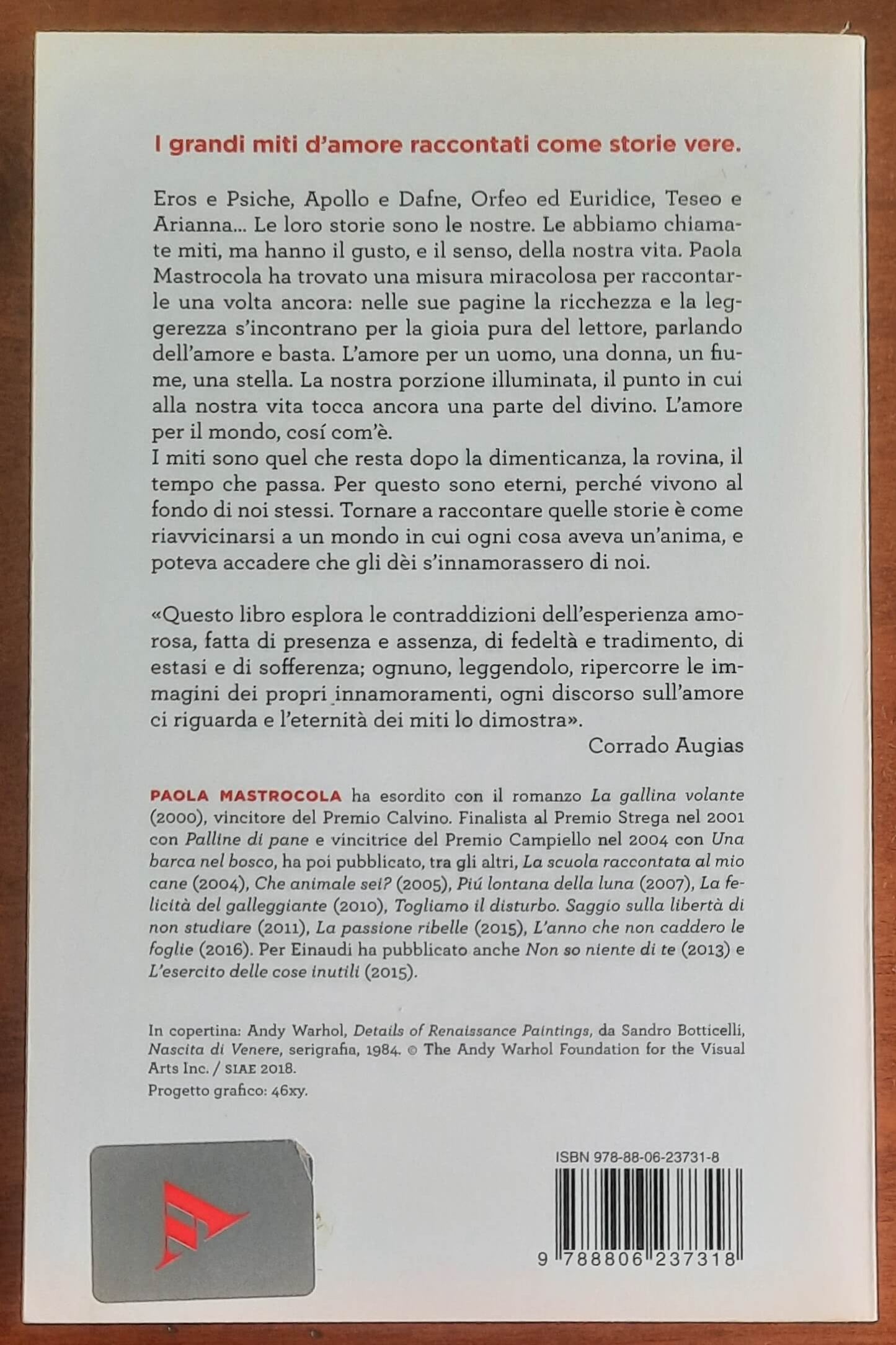 L’amore prima di noi - di Paola Mastrocola - Einaudi