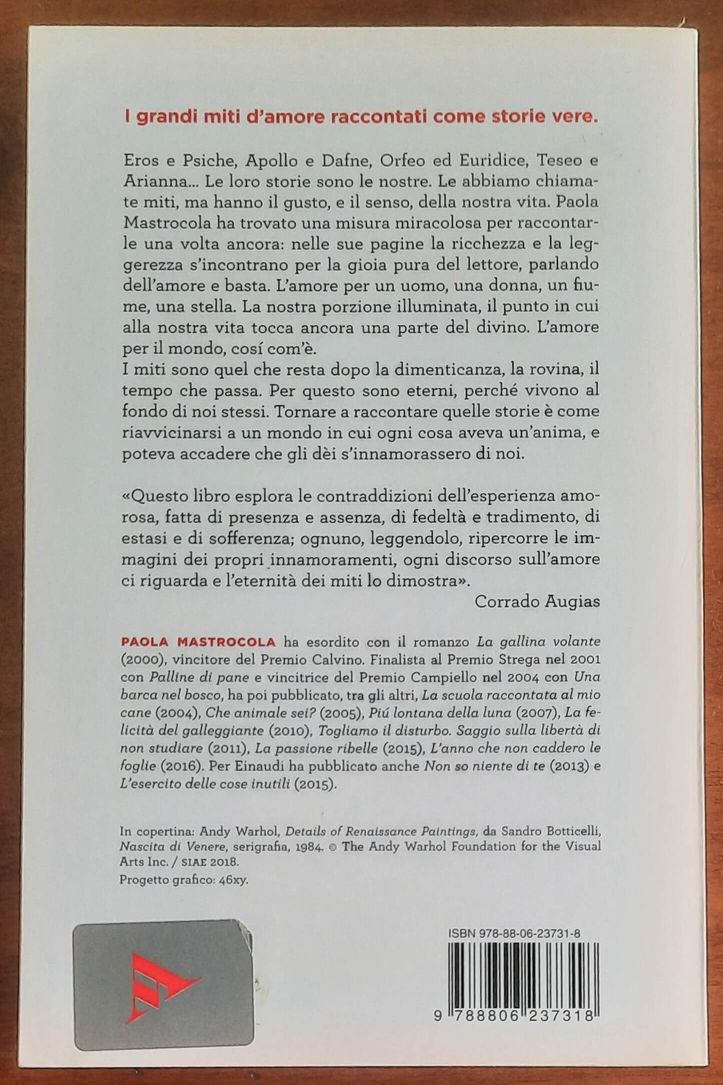 L’amore prima di noi - di Paola Mastrocola - Einaudi