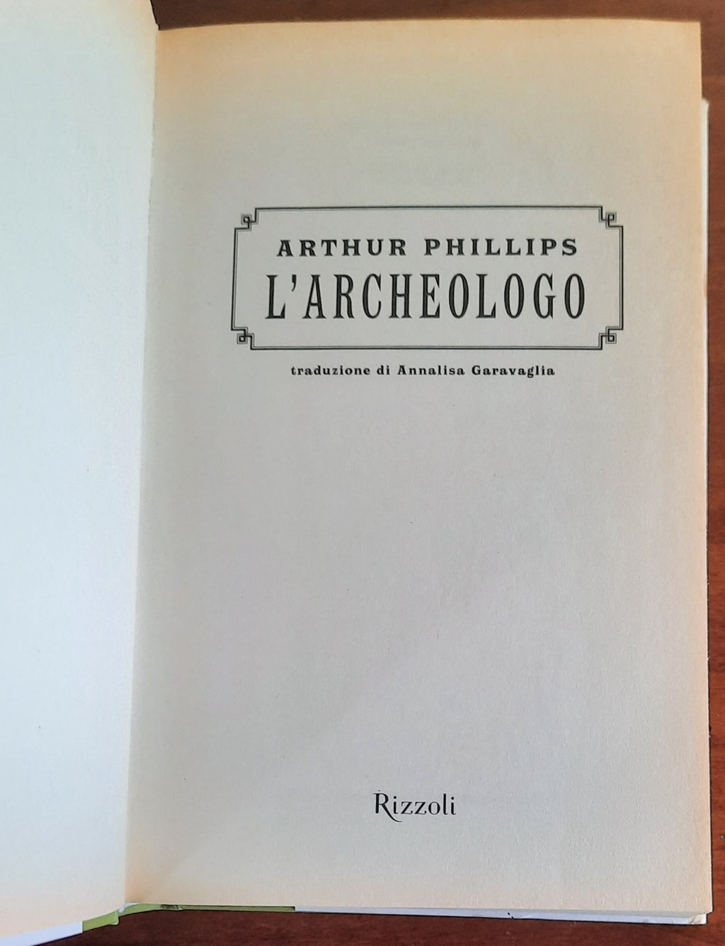 L’ archeologo