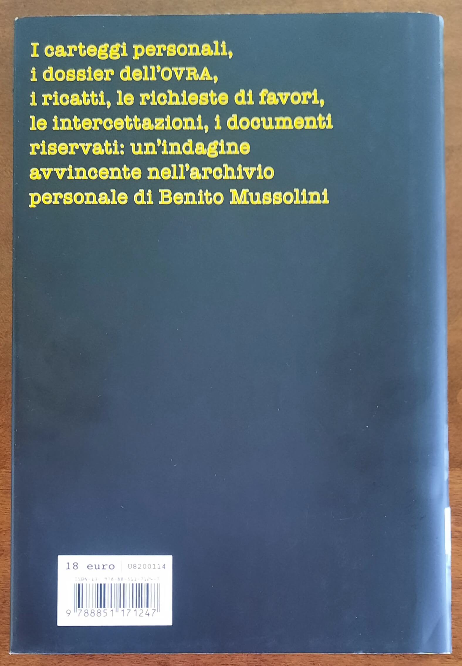 L’archivio segreto di Mussolini - UTET