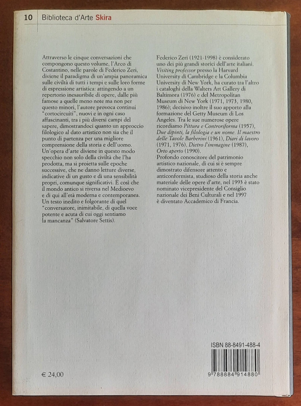L’arco di Costantino. Divagazioni sull’antico - Skira