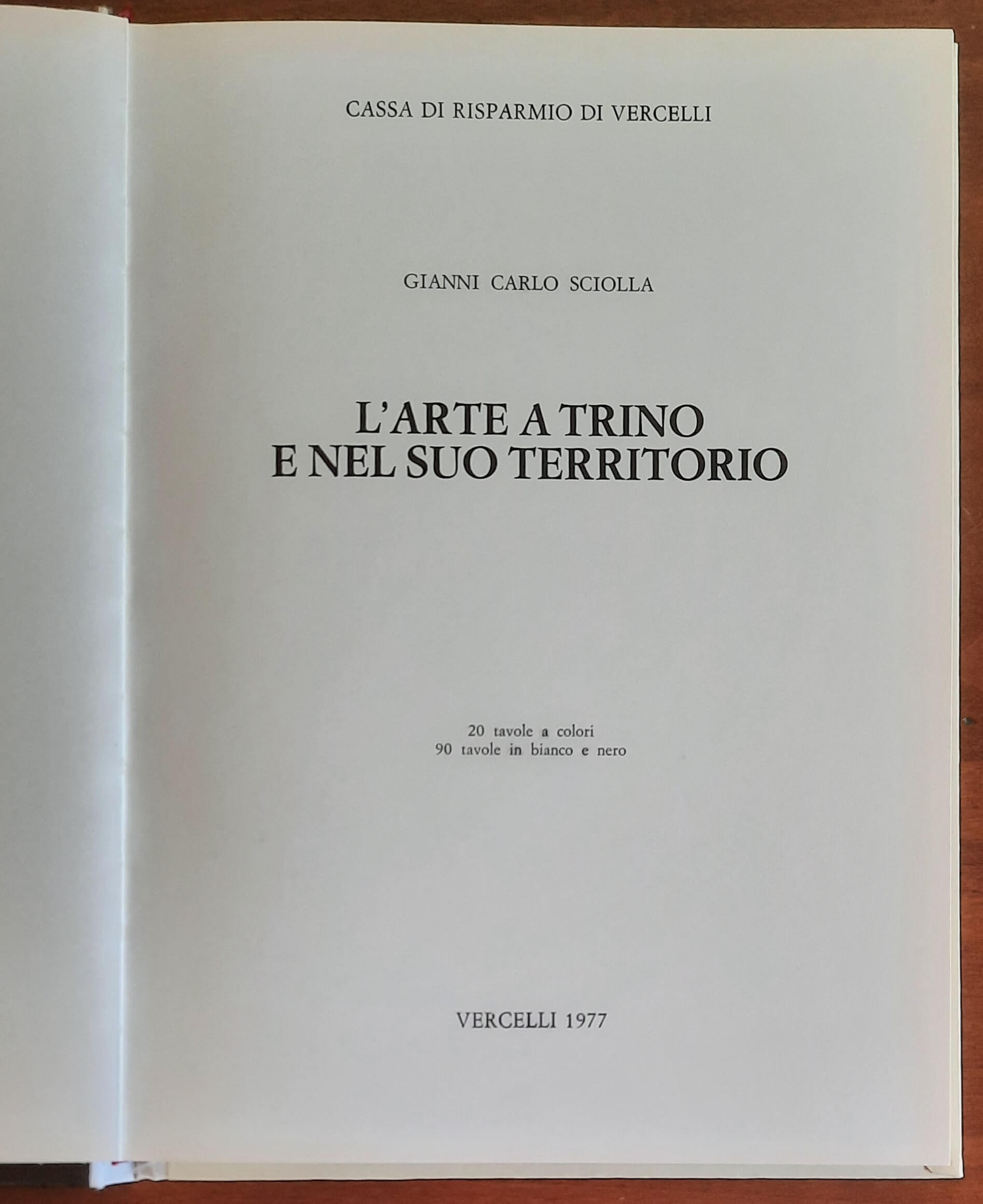 L’arte a Trino e nel suo territorio - di Gianni Carlo Sciolla