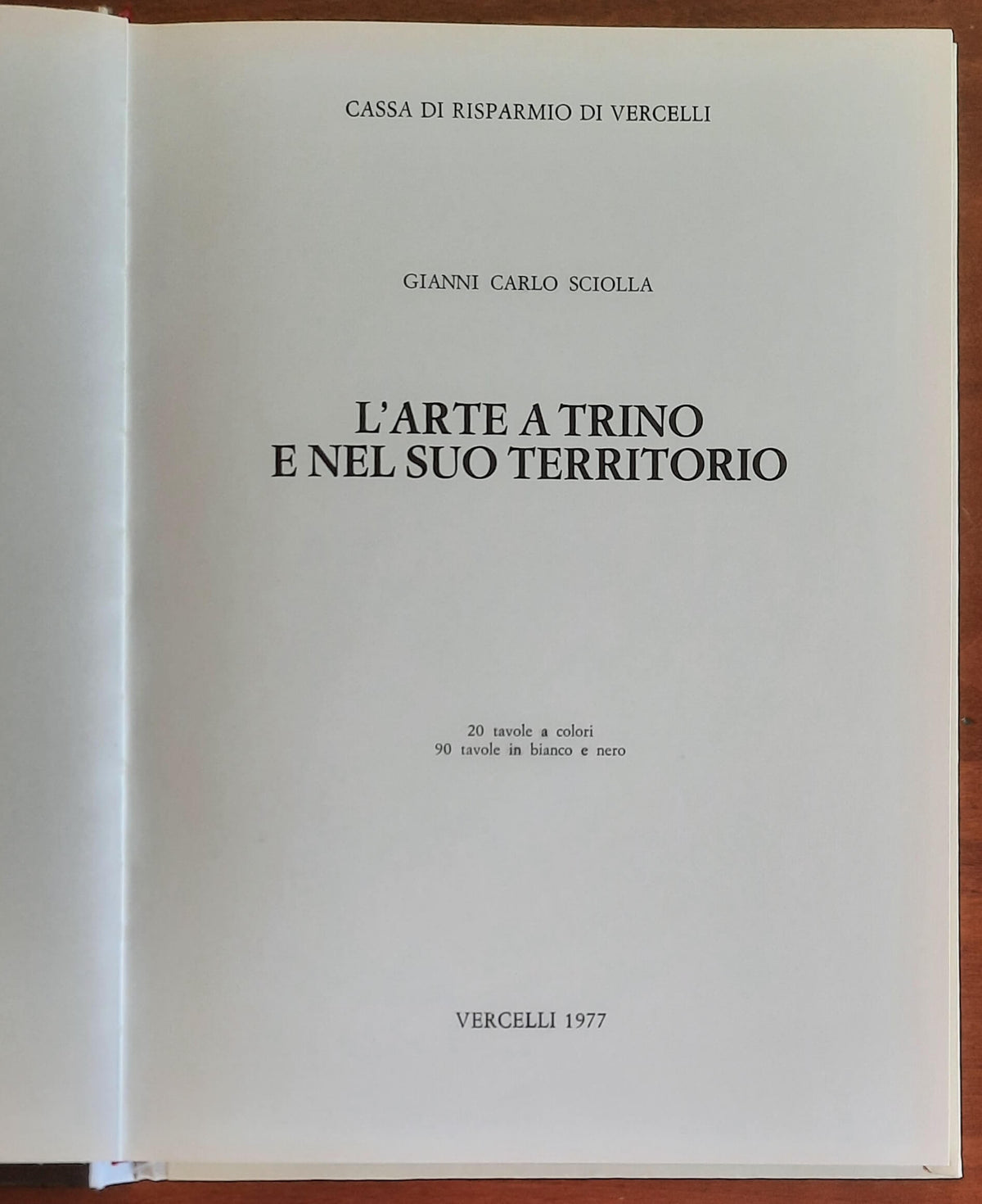 L’arte a Trino e nel suo territorio - di Gianni Carlo Sciolla