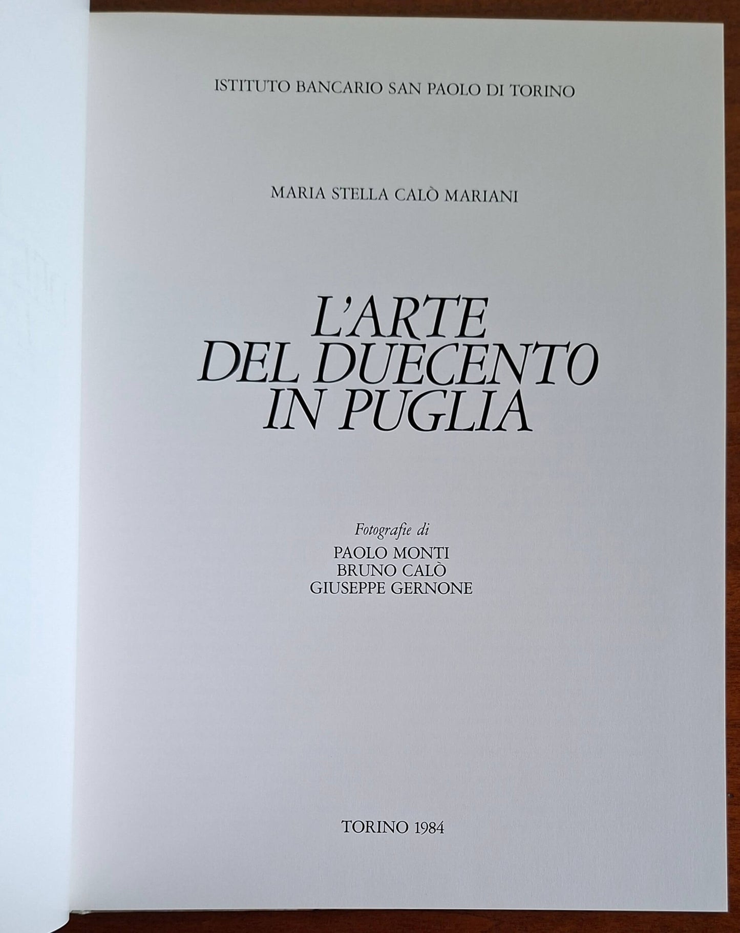 L'arte del Duecento in Puglia - San Paolo - 1984