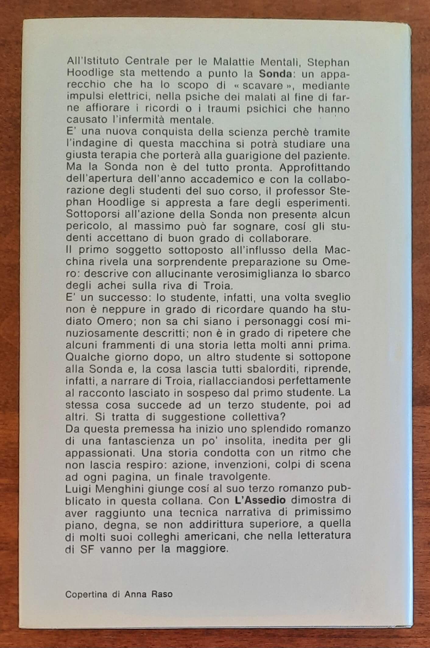 L'assedio - di Luigi Menghini - Editrice Nord - Cosmo Argento
