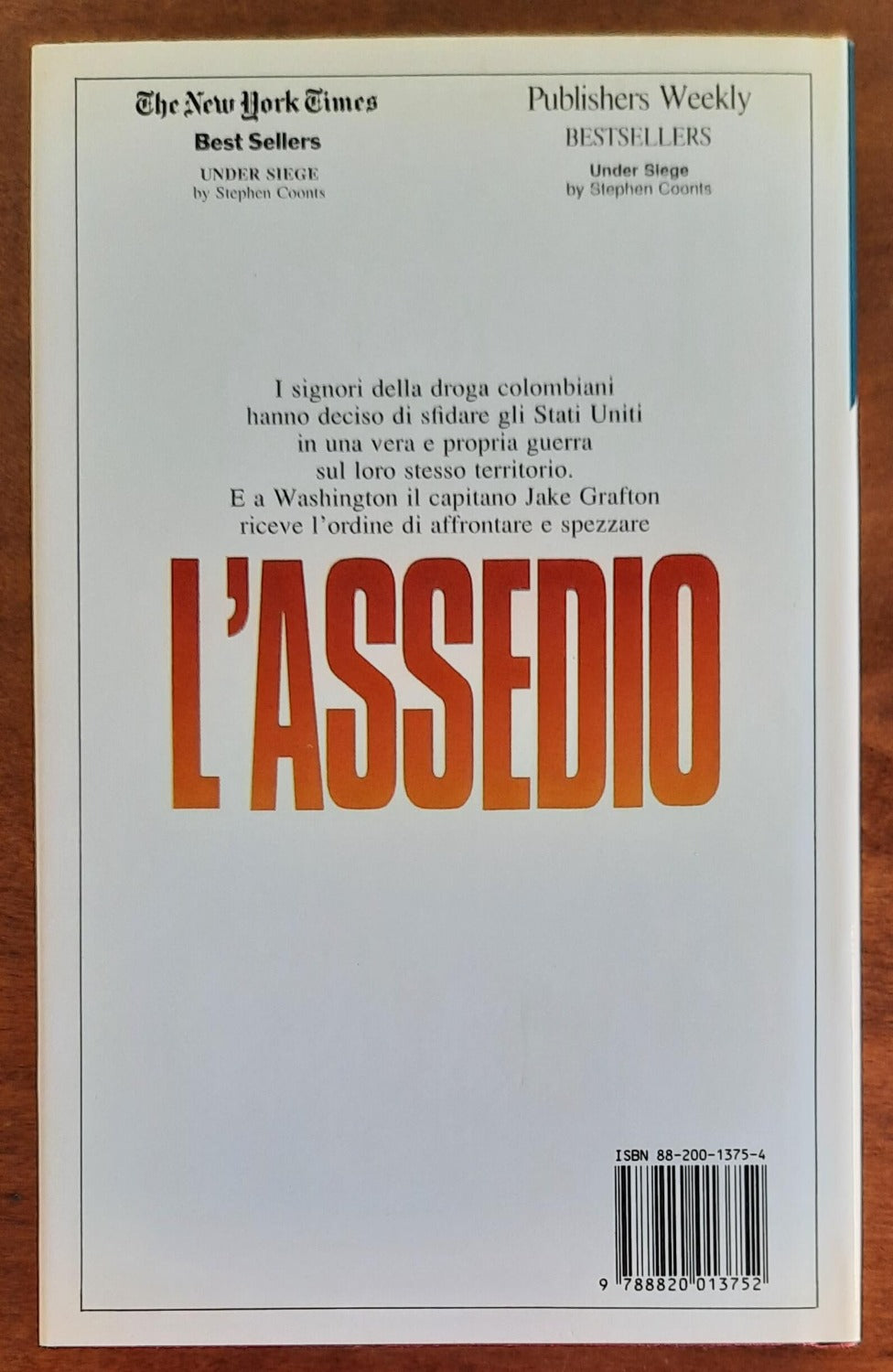 L’assedio di Stephen Coonts - Sperling & Kupfer - 1992