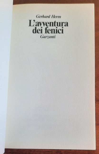 L’avventura dei Fenici - Garzanti - 1984