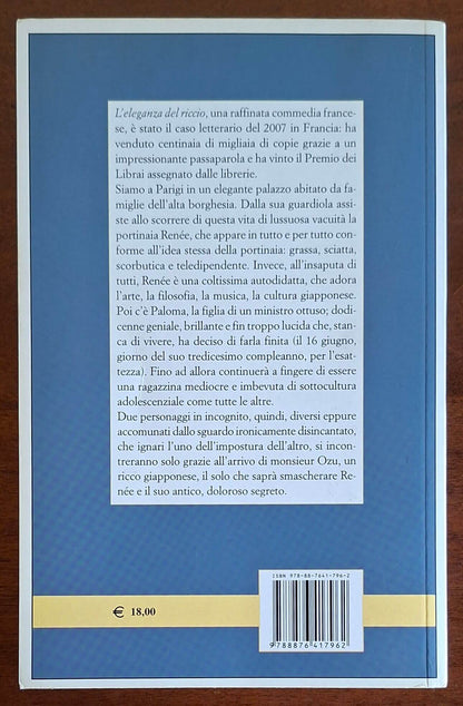 L'eleganza del riccio - di Muriel Barbery - Edizioni Eo