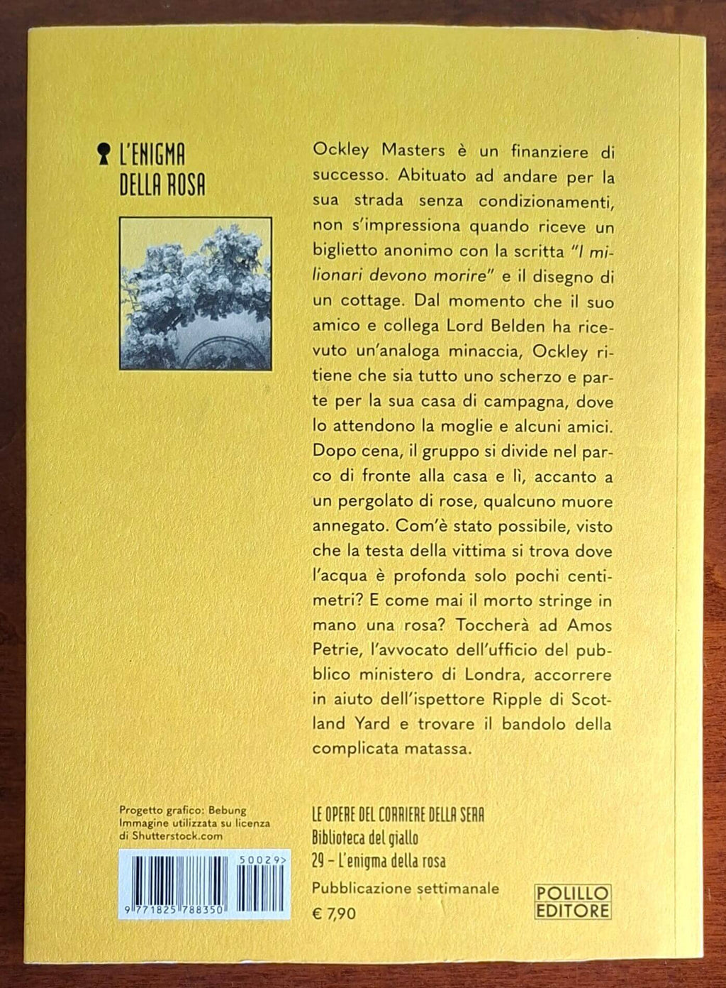 L'enigma della rosa - Jon V. Turner - Biblioteca del giallo