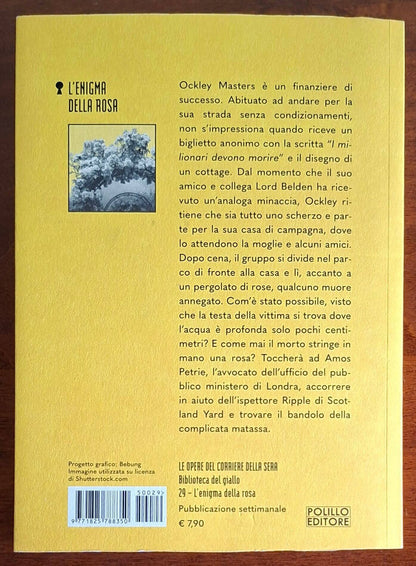 L'enigma della rosa - Jon V. Turner - Biblioteca del giallo
