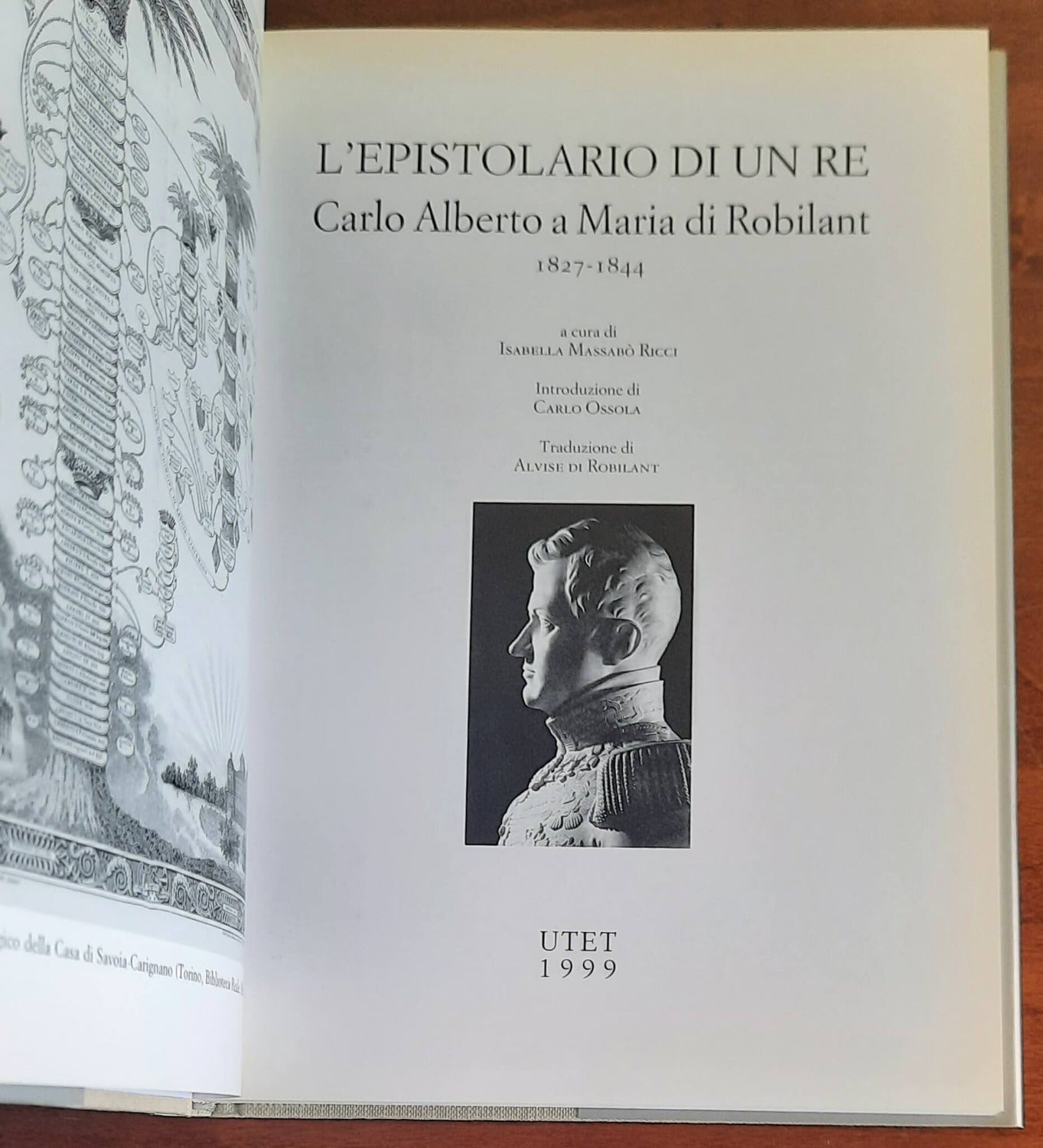 L’epistolario di un re. Carlo Alberto a Maria di Robilant - Utet