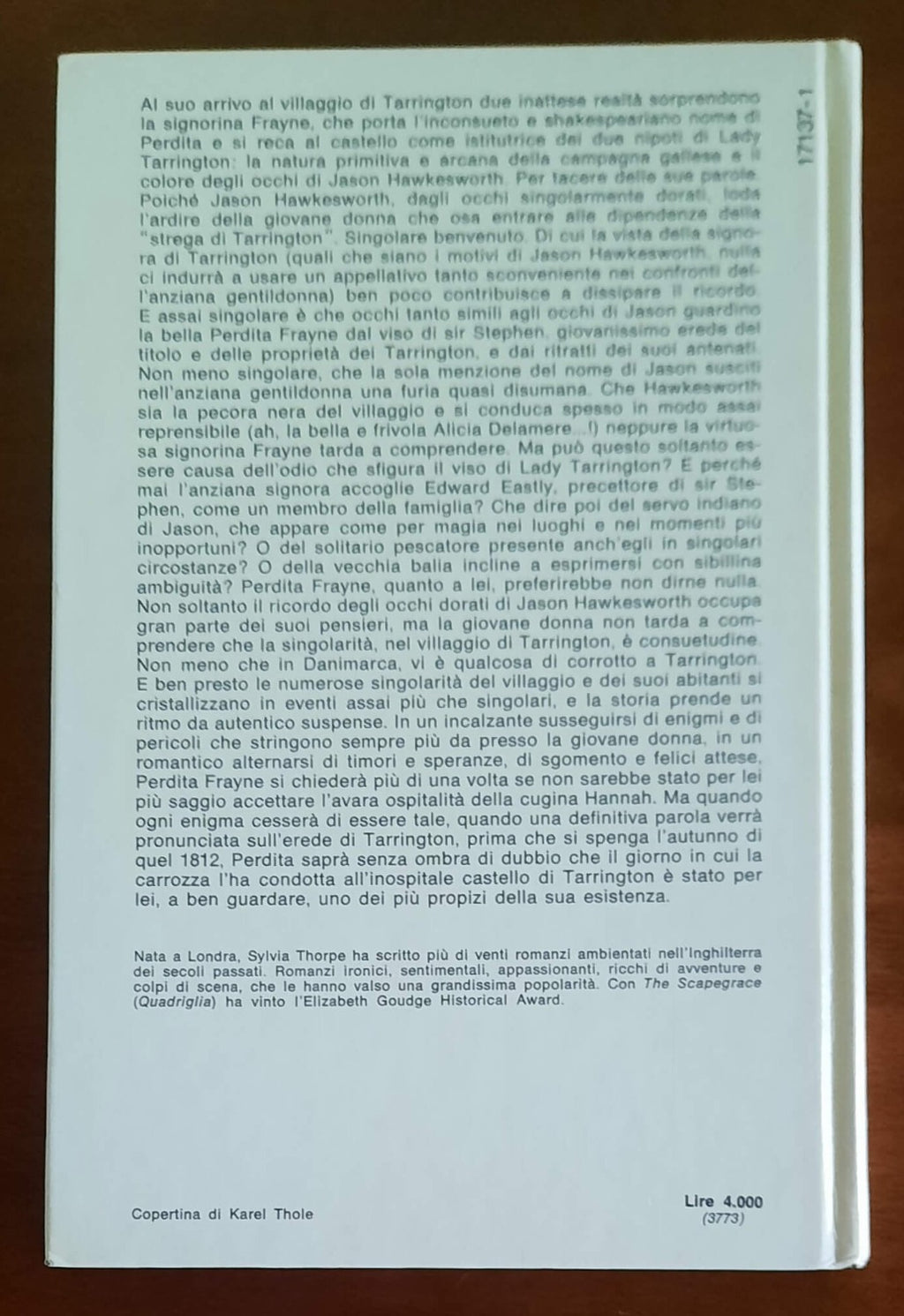 L’erede di Tarrington - di Sylvia Thorpe - CDE