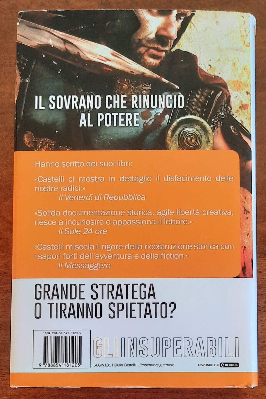 L’imperatore guerriero. Il romanzo di Diocleziano il persecutore