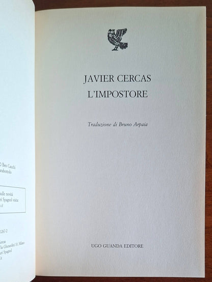 L'impostore - di Javier Cercas - Guanda