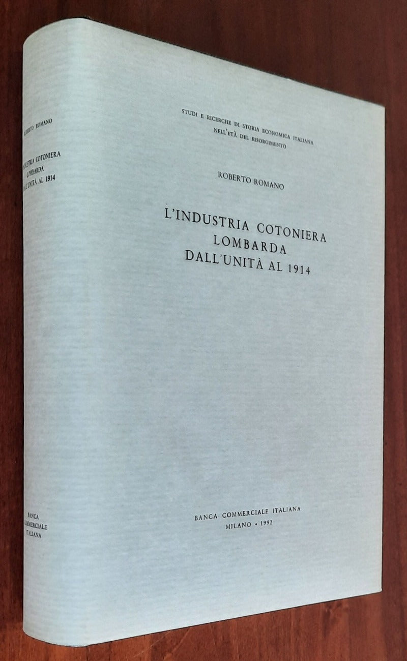 L’industria cotoniera lombarda dall’unità al 1914