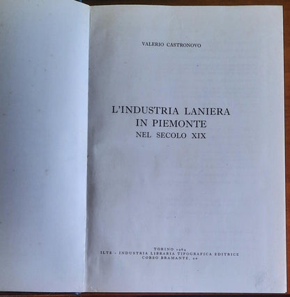 L'industria laniera in Piemonte nel secolo XIX