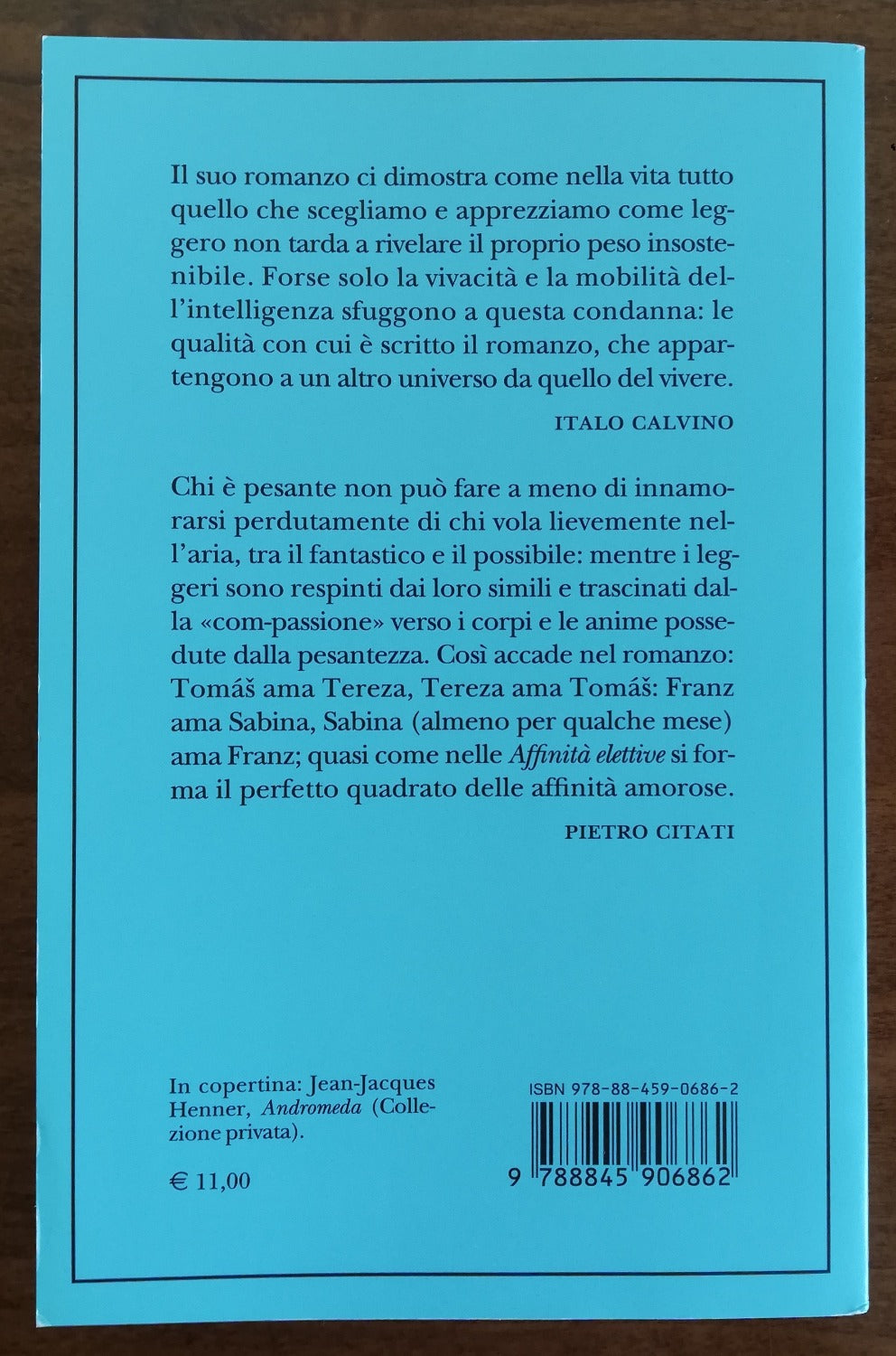 L'insostenibile leggerezza dell'essere - Adelphi