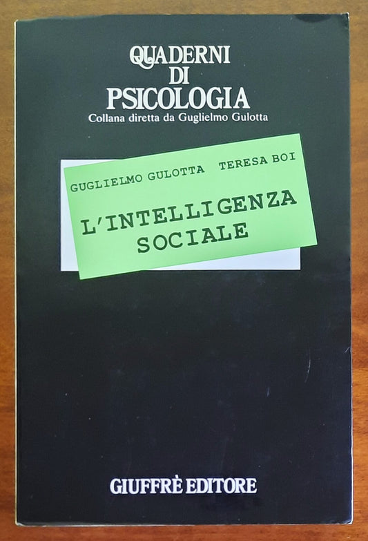 L’intelligenza sociale - Giuffre Editore - Quaderni di psicologia