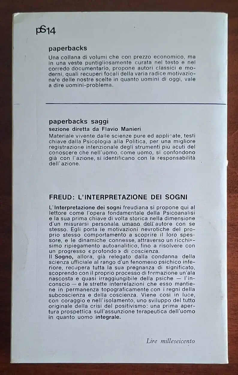 L’interpretazione dei sogni - Sigmund Freud - Newton Compton