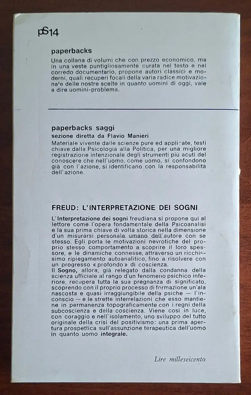 L’interpretazione dei sogni - Sigmund Freud - Newton Compton