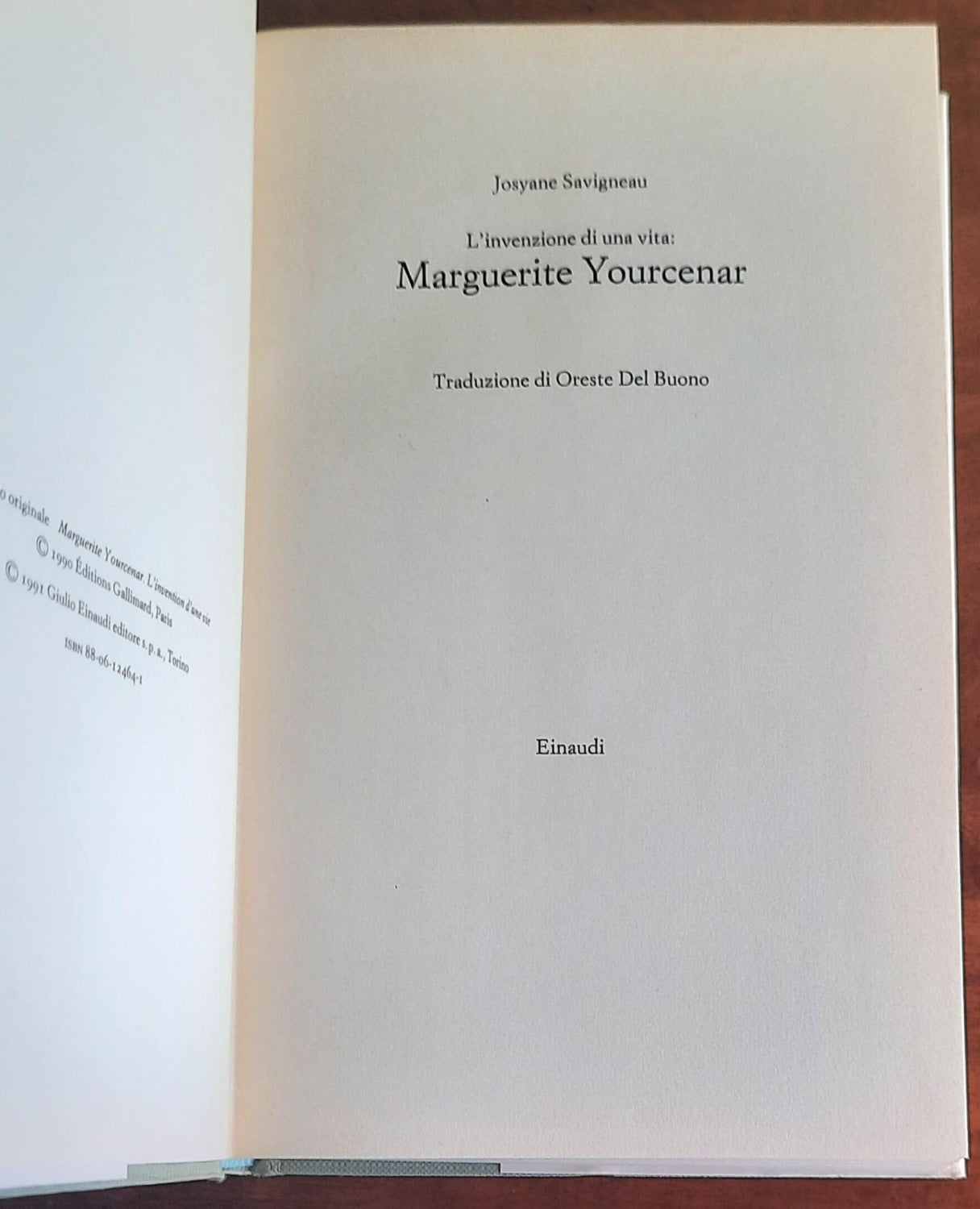 L’ invenzione di una vita. Marguerite Yourcenar