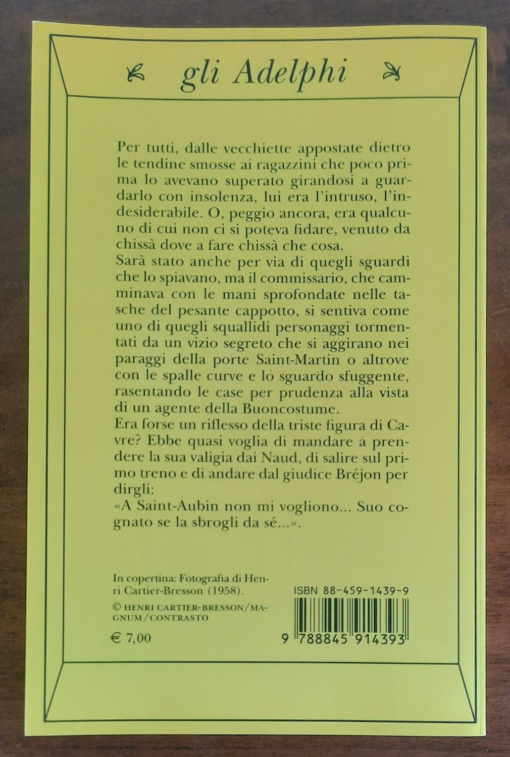 L’ispettore Cadavre - di G. Simenon