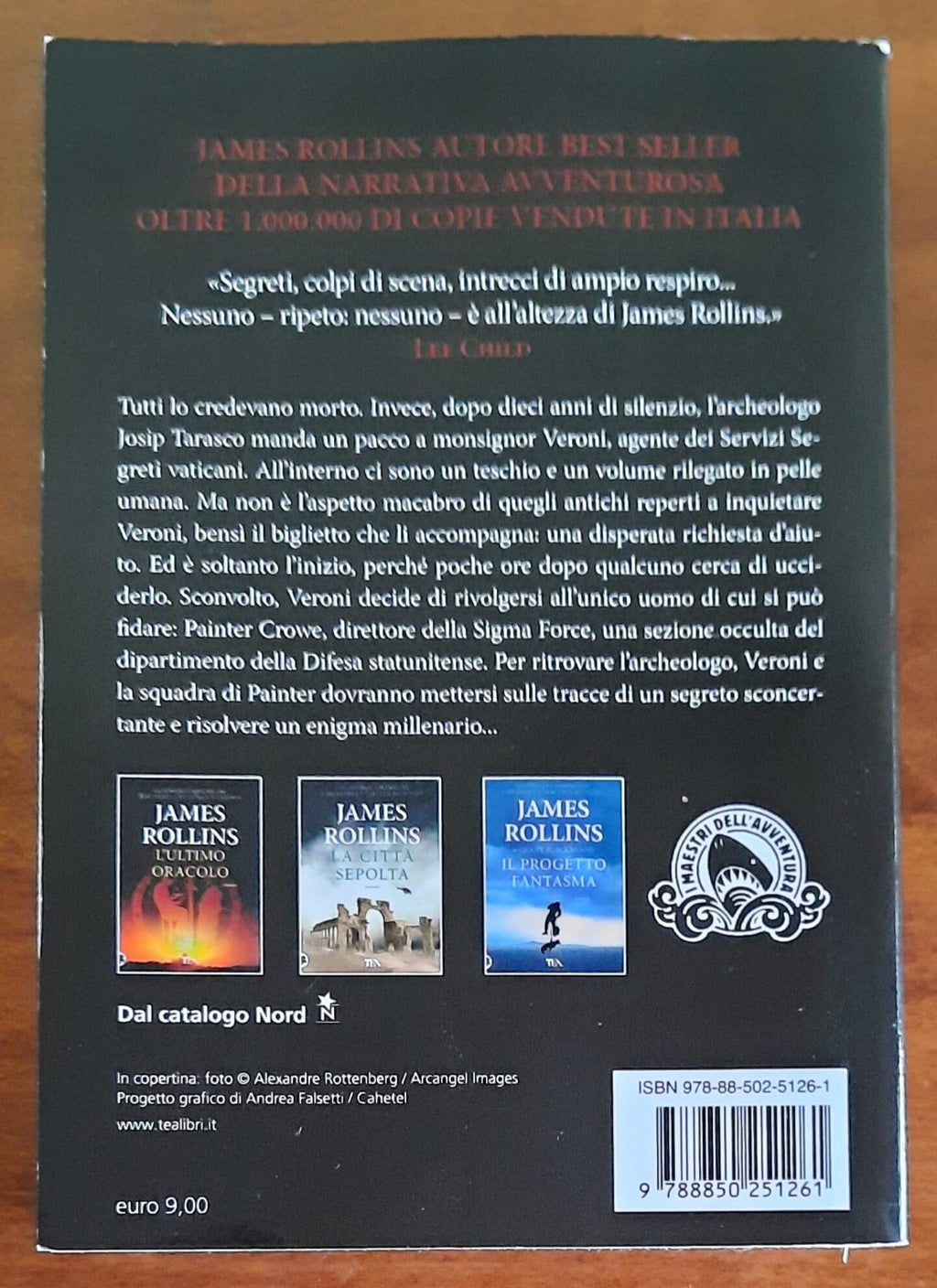 L’ occhio dell’inferno - di James Rollins - TEA - 2020
