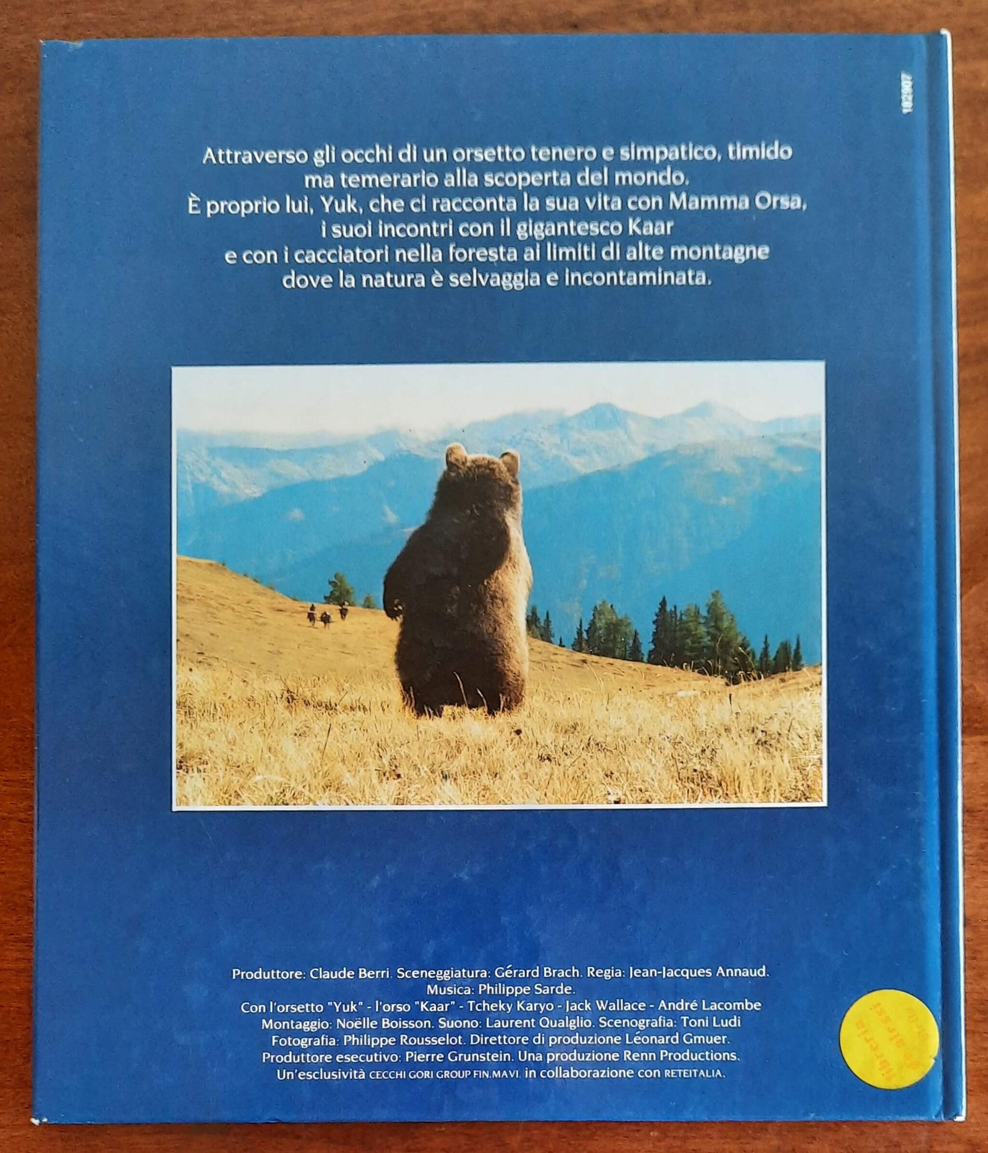 L’orso da un film di Jean-Jacques Annaud - Fabbri Editori