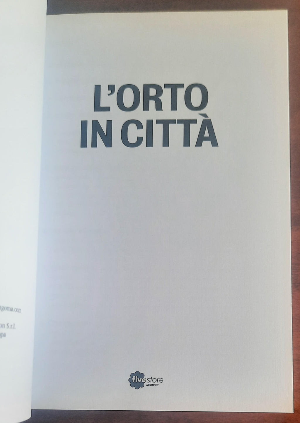 L’orto in città - Fivestore - Libreria Biellese