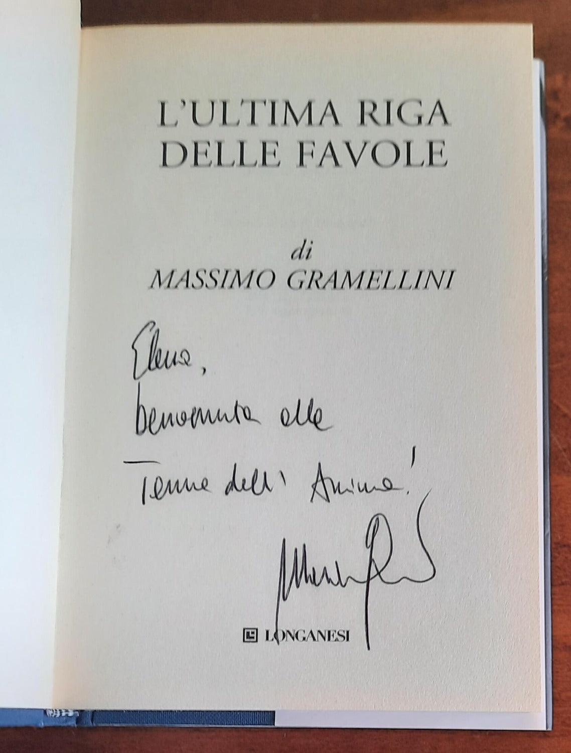 L’ultima riga delle favole - Massimo Gramellini