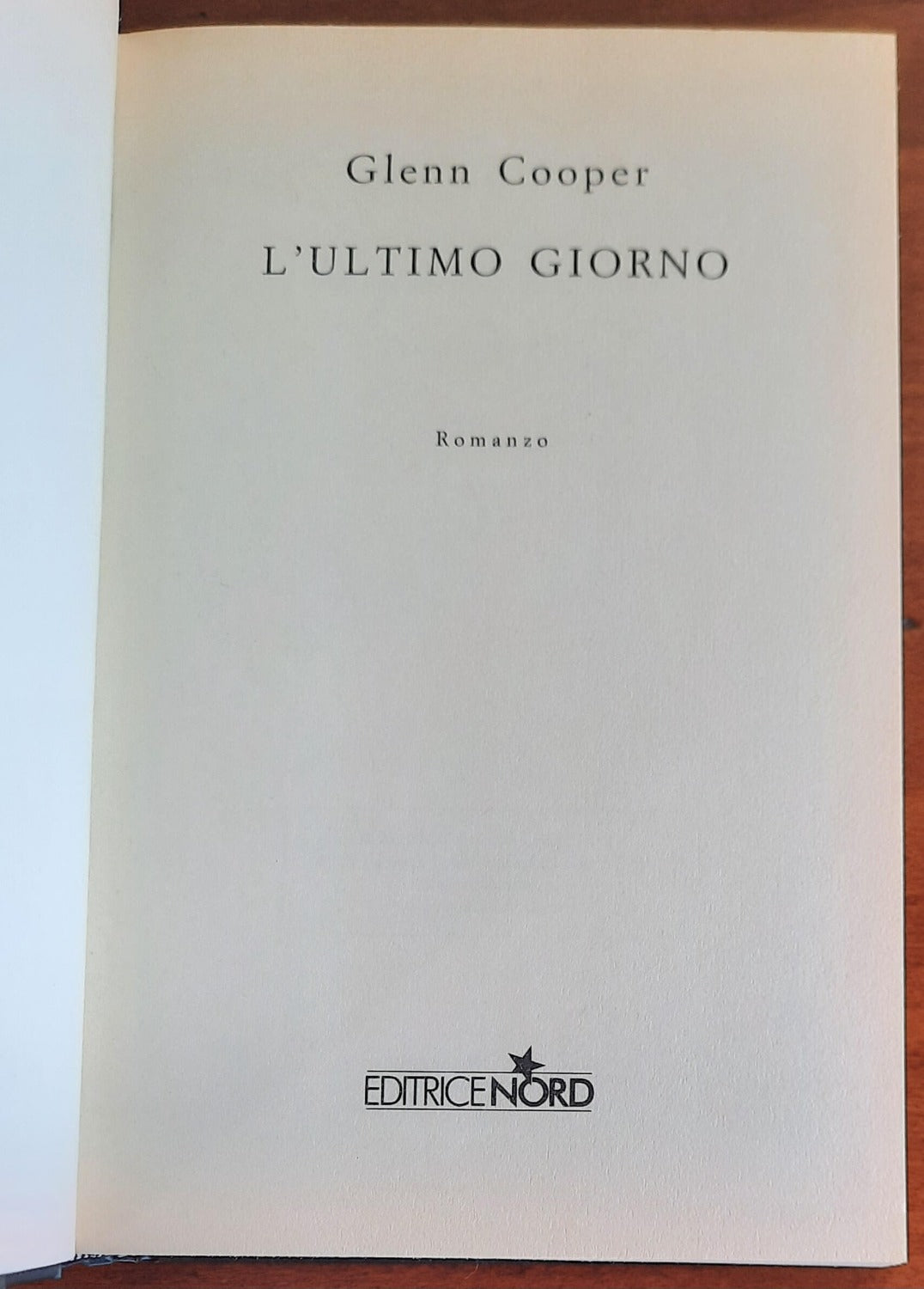 L’ultimo giorno