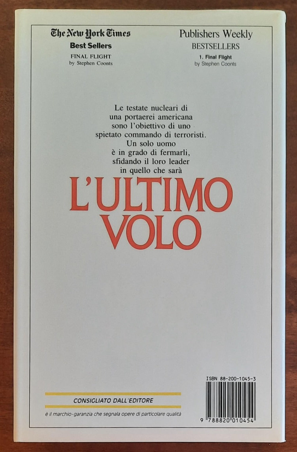 L’ultimo volo - di Stephen Coonts