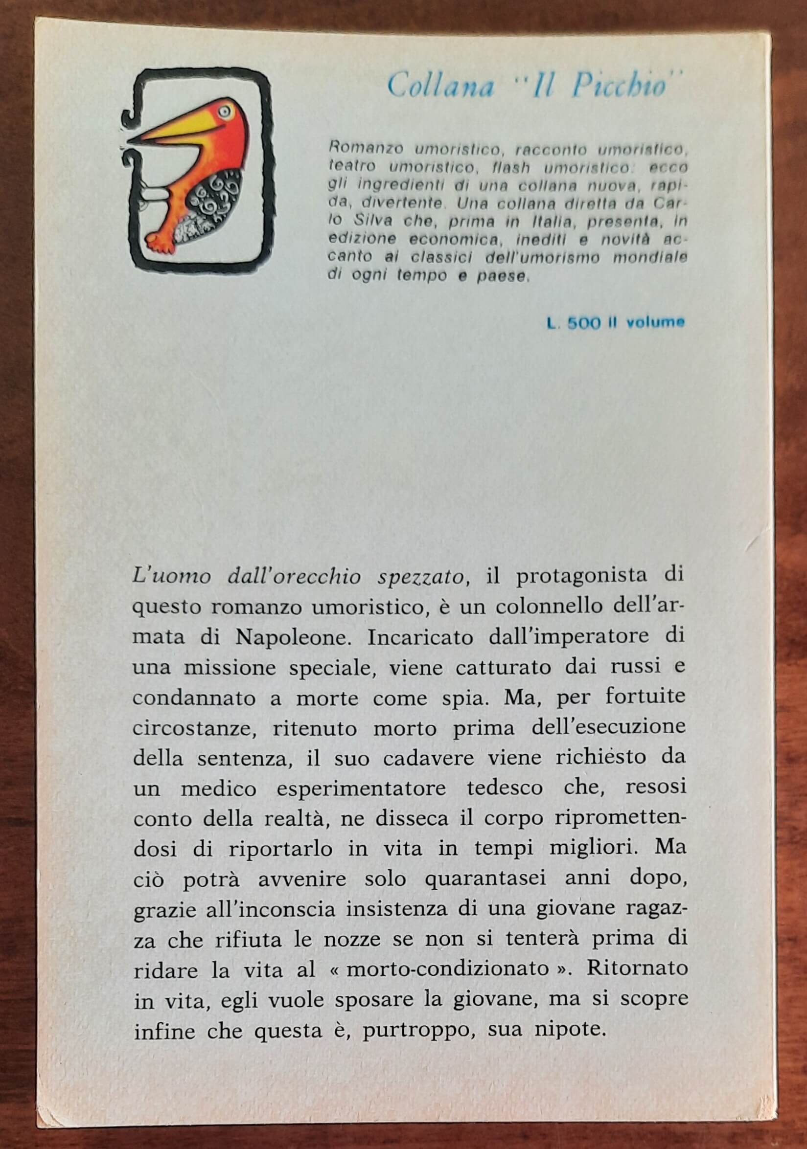 L’uomo dall’orecchio spezzato - di Edmond About - Bietti