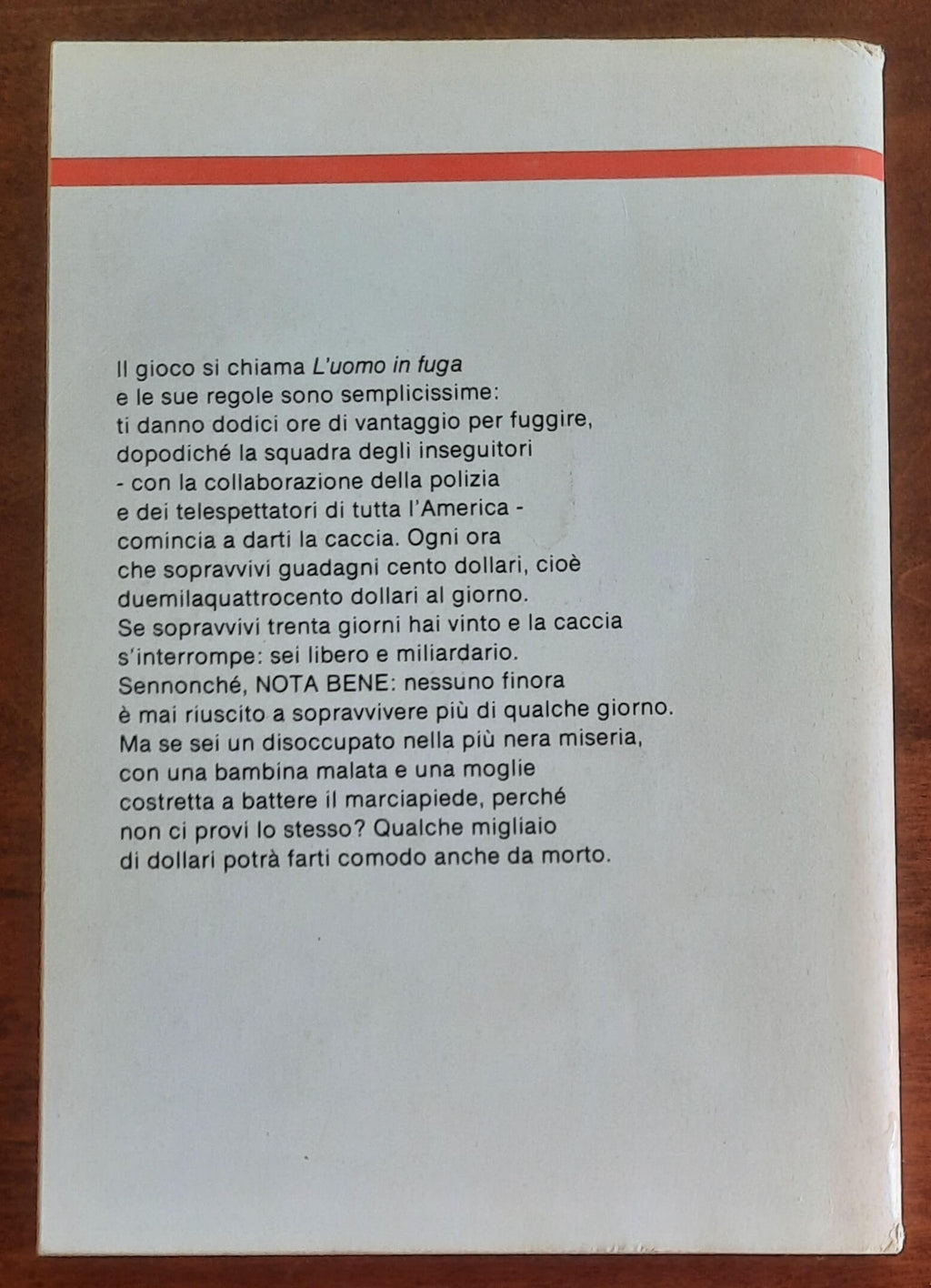 L’uomo in fuga - URANIA n. 962 - Mondadori
