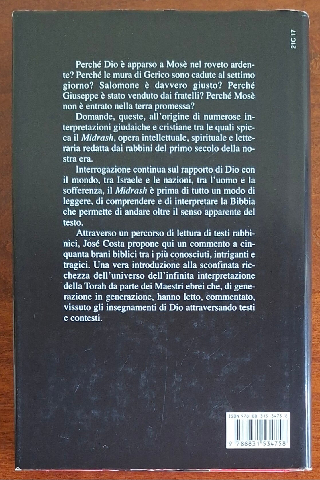 La Bibbia raccontata con il Midrash - Josè Costa - Edizioni Paoline