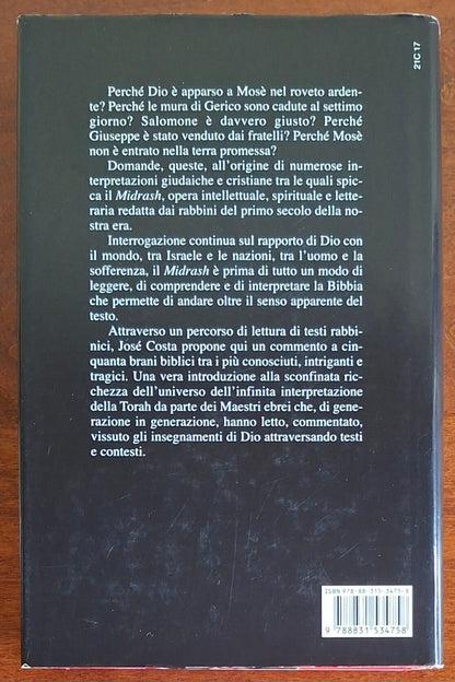 La Bibbia raccontata con il Midrash - Josè Costa - Edizioni Paoline