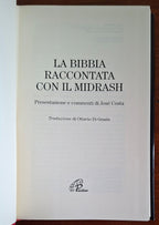 La Bibbia raccontata con il Midrash - Josè Costa - Edizioni Paoline