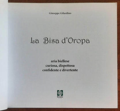 La Bisa di Oropa. Aria biellese curiosa, dispettosa, confidente e divertente