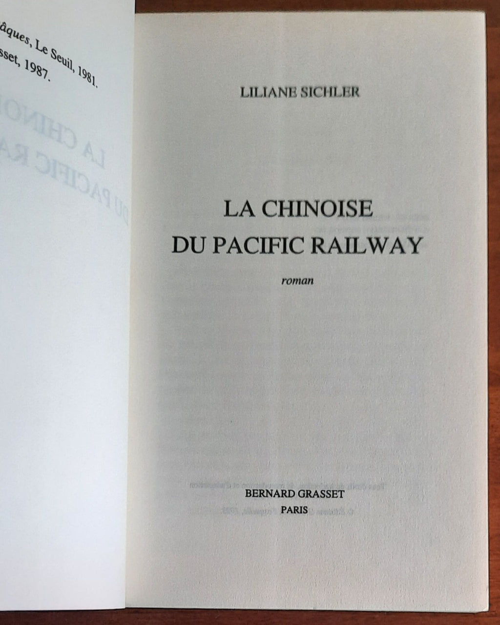 La Chinoise du Pacific Railway - Libreria Biellese