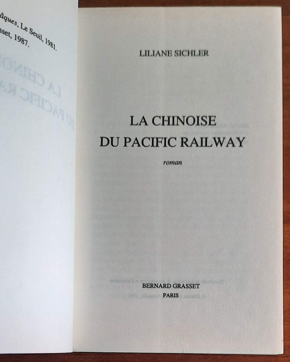 La Chinoise du Pacific Railway - Libreria Biellese
