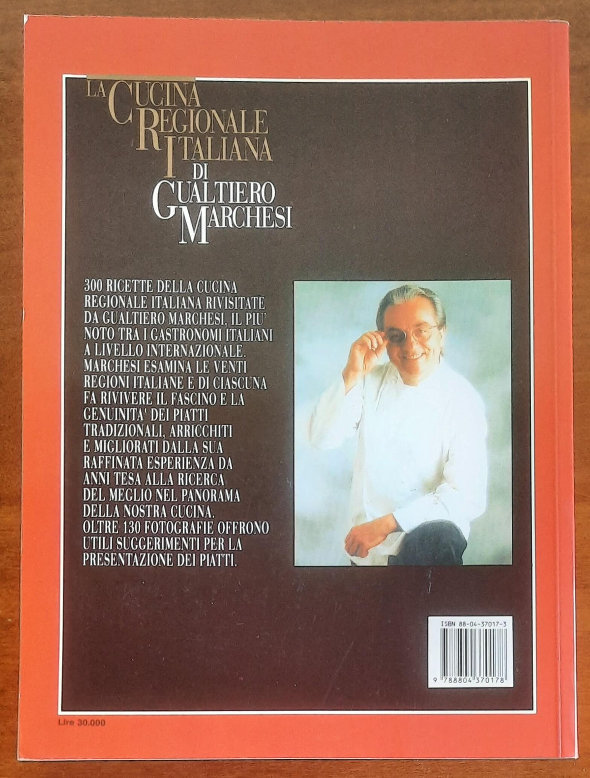 La Cucina regionale italiana - di Gualtiero Marchesi - Mondadori