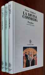 La Divina Commedia - in 3 vol. - a Cura di Natalino Sapegno - La Nuova Italia