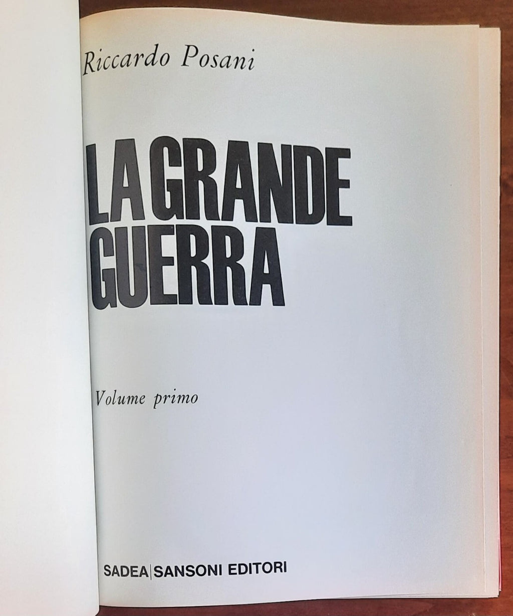 La Grande Guerra 1914 - 1918 - in 2 vol.